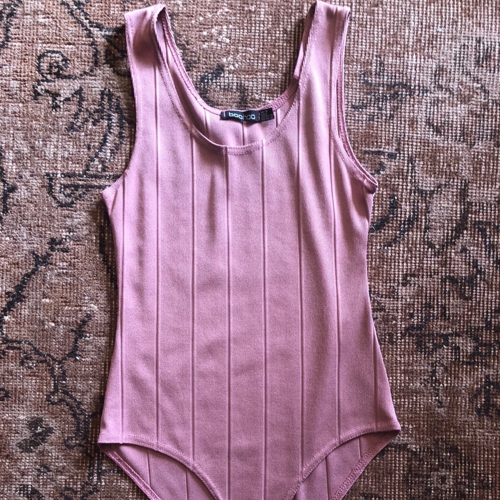 Blush pink bodysuit
